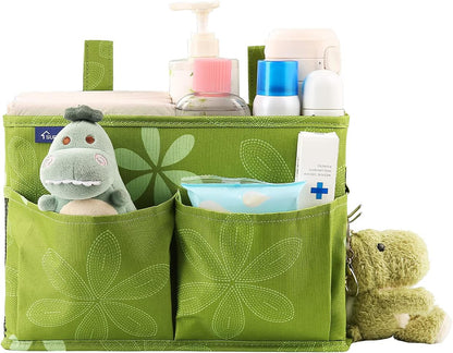 Surblue Bedside Caddy Hanging Bed Organizer Storage Bag Pocket for Bunk and Hospital Beds, College