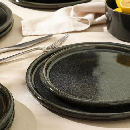 Stone Lain Eden 12-Piece Dinnerware Set Stoneware, Plates and Bowls Set, Dishwasher and Microwave