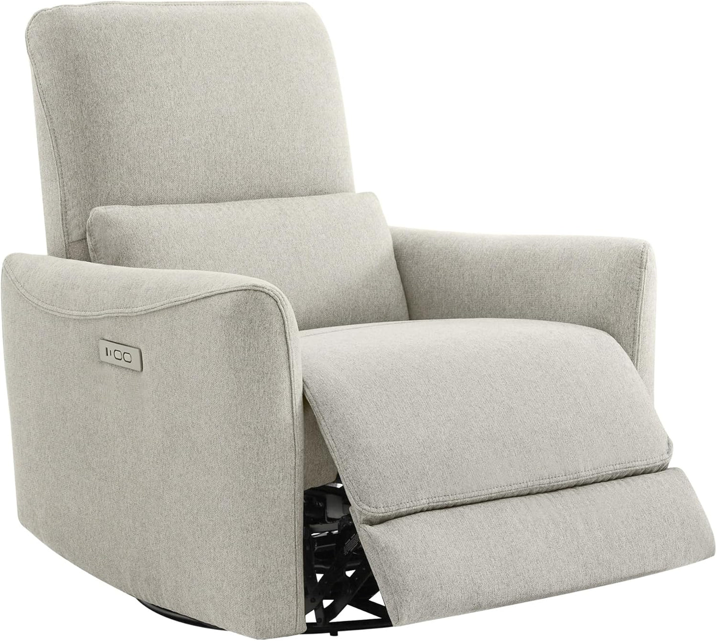 CHITA Power Recliner Chair Swivel Glider, FSC Certified Fabric Living Room Nursery Reclining Sofa