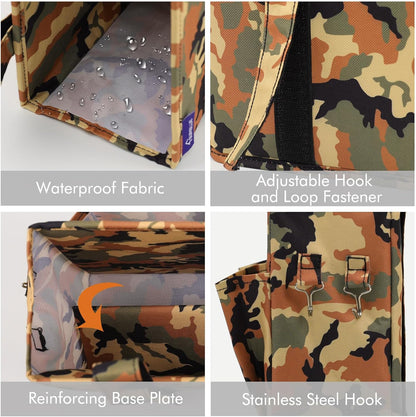 Surblue Bedside Caddy Hanging Organizer Storage Bag Pocket for Bunk, Hospital Beds, College Dorm