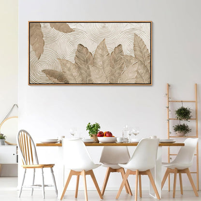 Minimalist & Modern Art for Bedroom Decor Framed Abstract Artwork for Walls Neutral & Contemporary