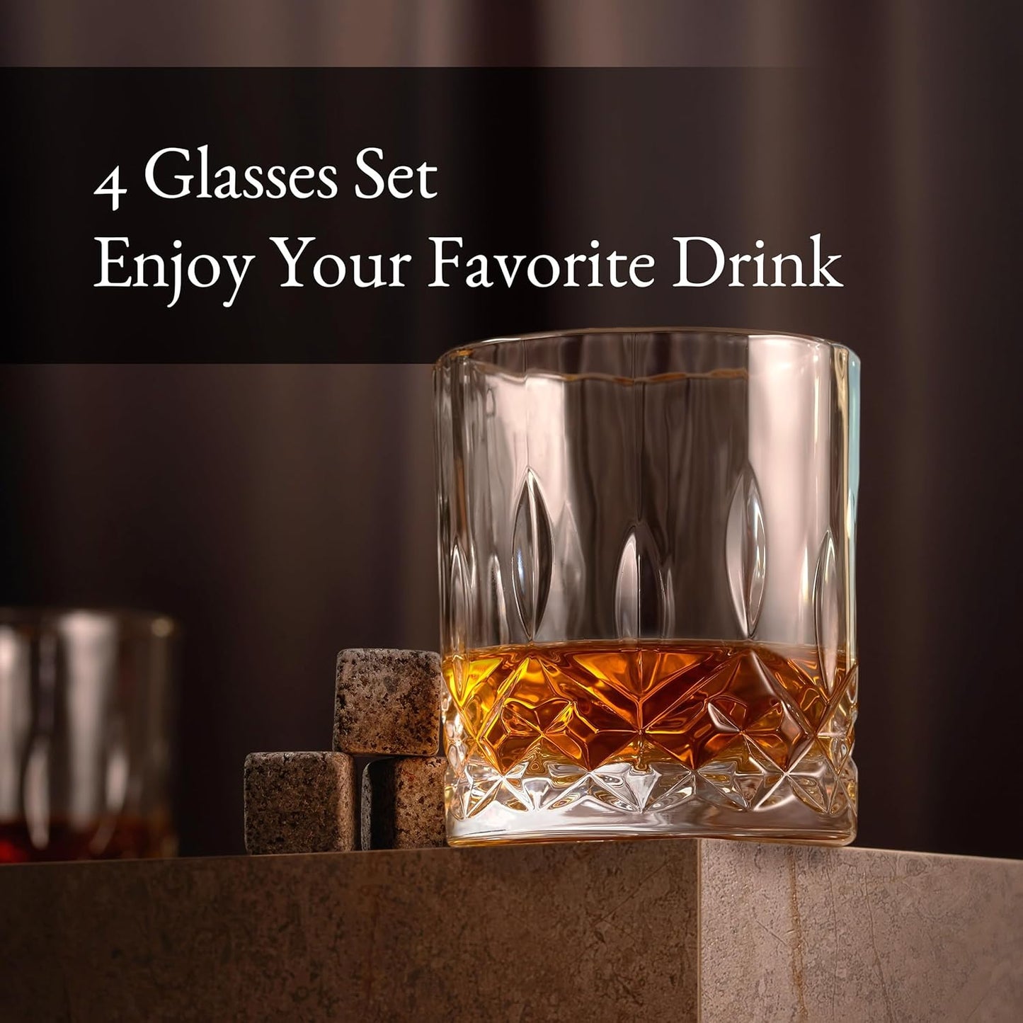 Luxury Gift For Boss - Boss Who Inspires Us All - Unique Engraved Whiskey Decanter Set For The