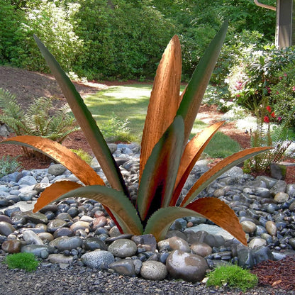 DIY Metal Agave Plant Art Yard Tequila Art Sculpture, Tequila Rustic Garden Sculpture Statue