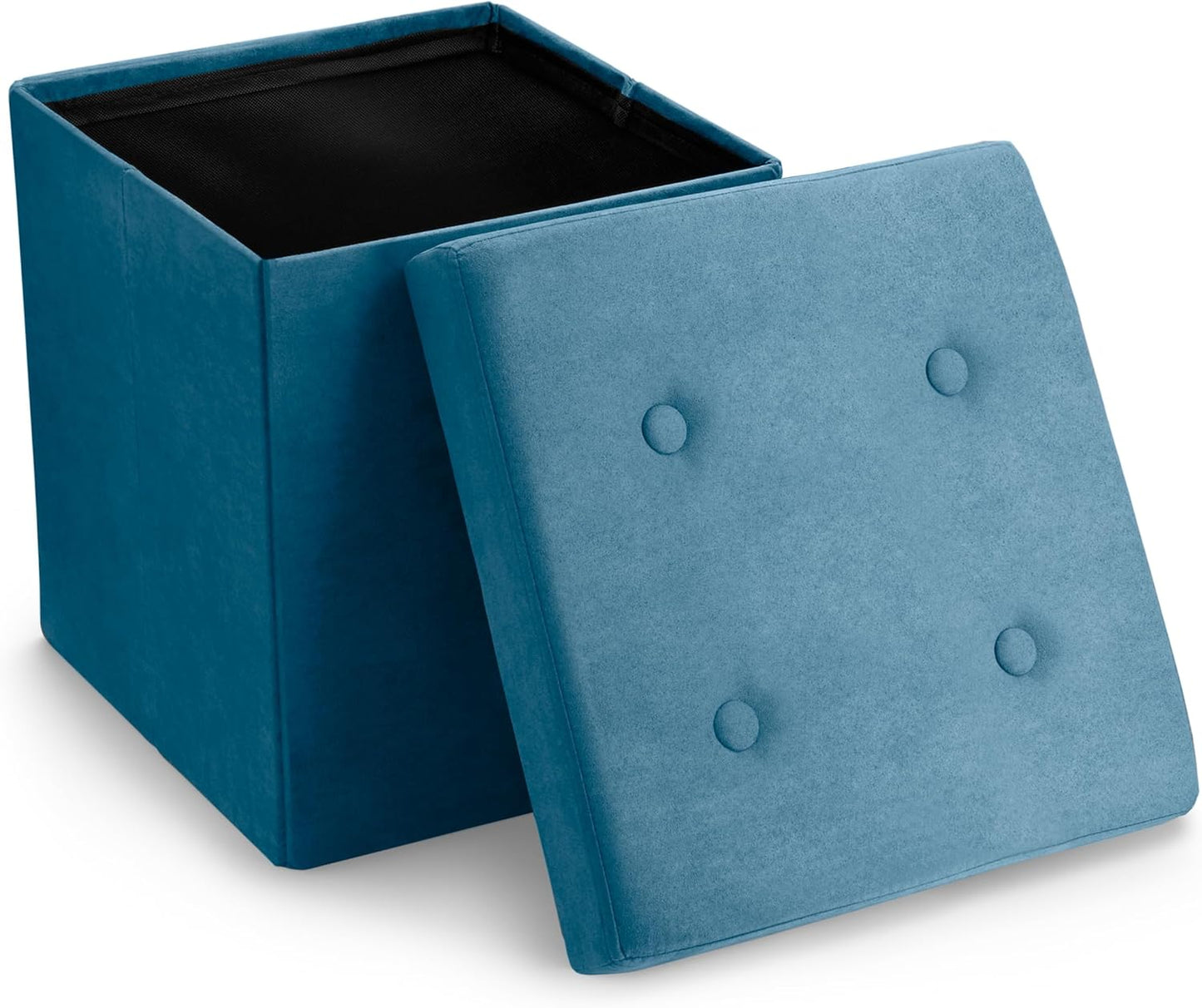 Sorbus Folding Ottoman - Foot Rest Cube, Bedroom Bench, Coffee Table, Shoe Storage, Foot Stool