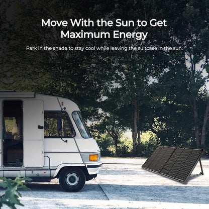 Renogy 100 Watt 12 Volt Portable Solar Panel with Waterproof 20A Charger Controller Foldable 100W
