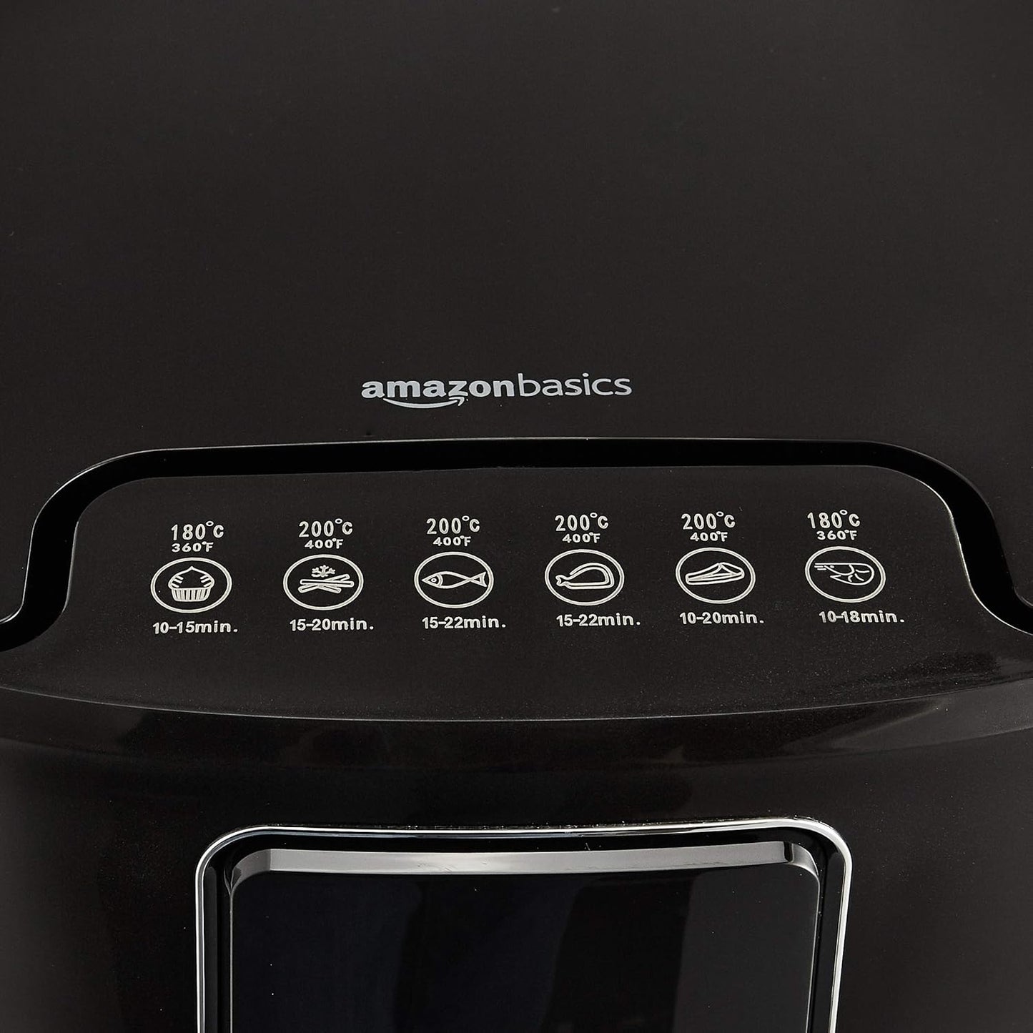 Amazon Basics 3.2 Quart 6-In-1 Air Fryer (Fry, Crisp, Roast, Bake, Reheat, Dehydrate), Non-Stick