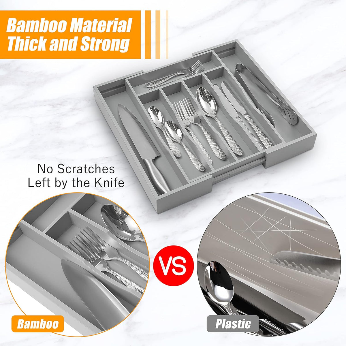 Kitchen Silverware Drawer Organizer and Storage Best Grandpa Grandfather Elder Men Father Day