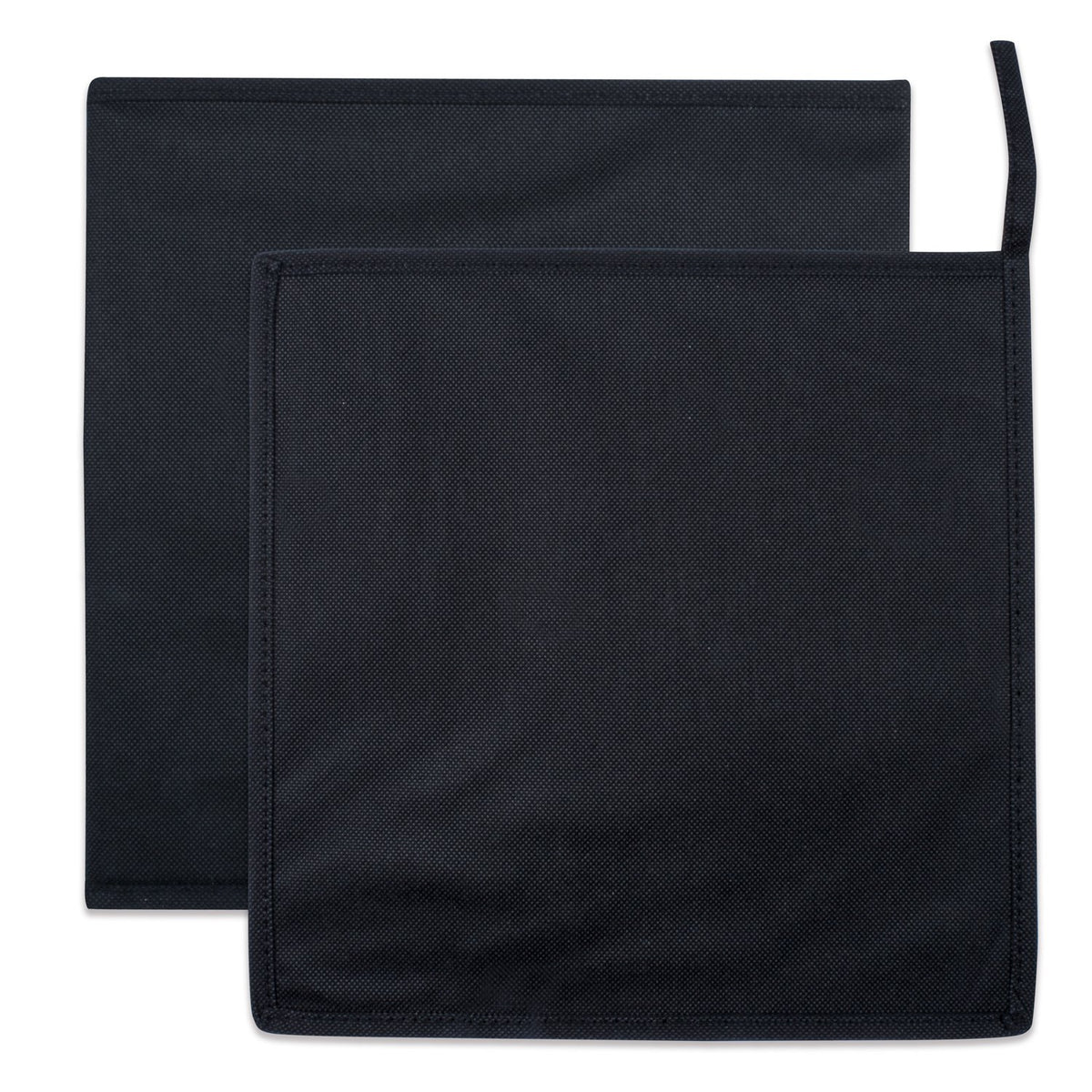 DII Collapsible Storage Organizer Bin, Small, 11" Cube, Black, 2 Count