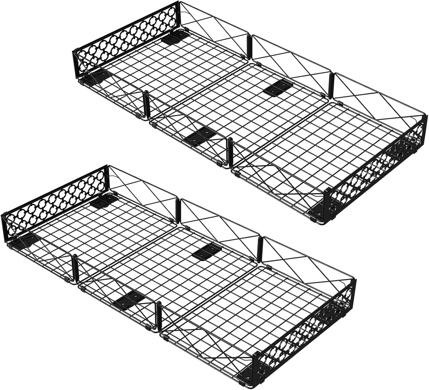 NADAMOO Large Under Bed Storage with Wheels, Low Profile Rolling Under Bed Storage