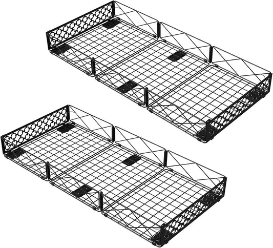 NADAMOO Large Under Bed Storage with Wheels, Low Profile Rolling Under Bed Storage
