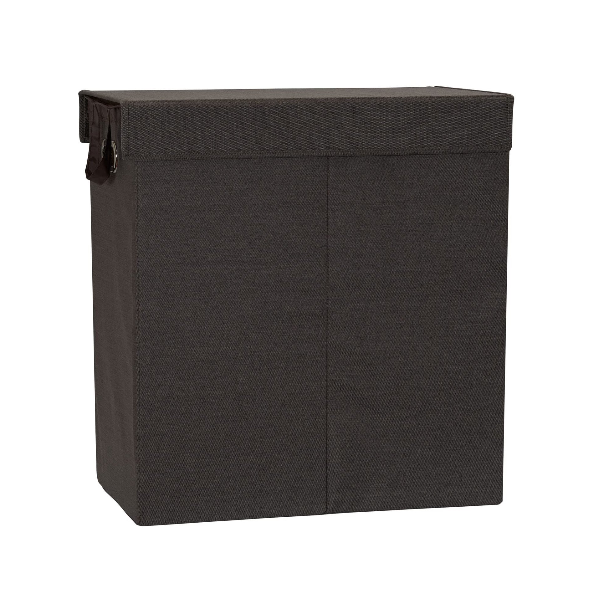 Household Essentials Collapsible Double Laundry Hamper Sorter