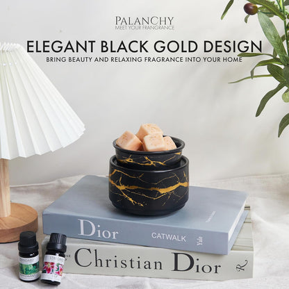 PALANCHY Wax Melt Warmer Ceramic 3-in-1 Oil Burner Electric Candle Wax Warmer Burner Melter