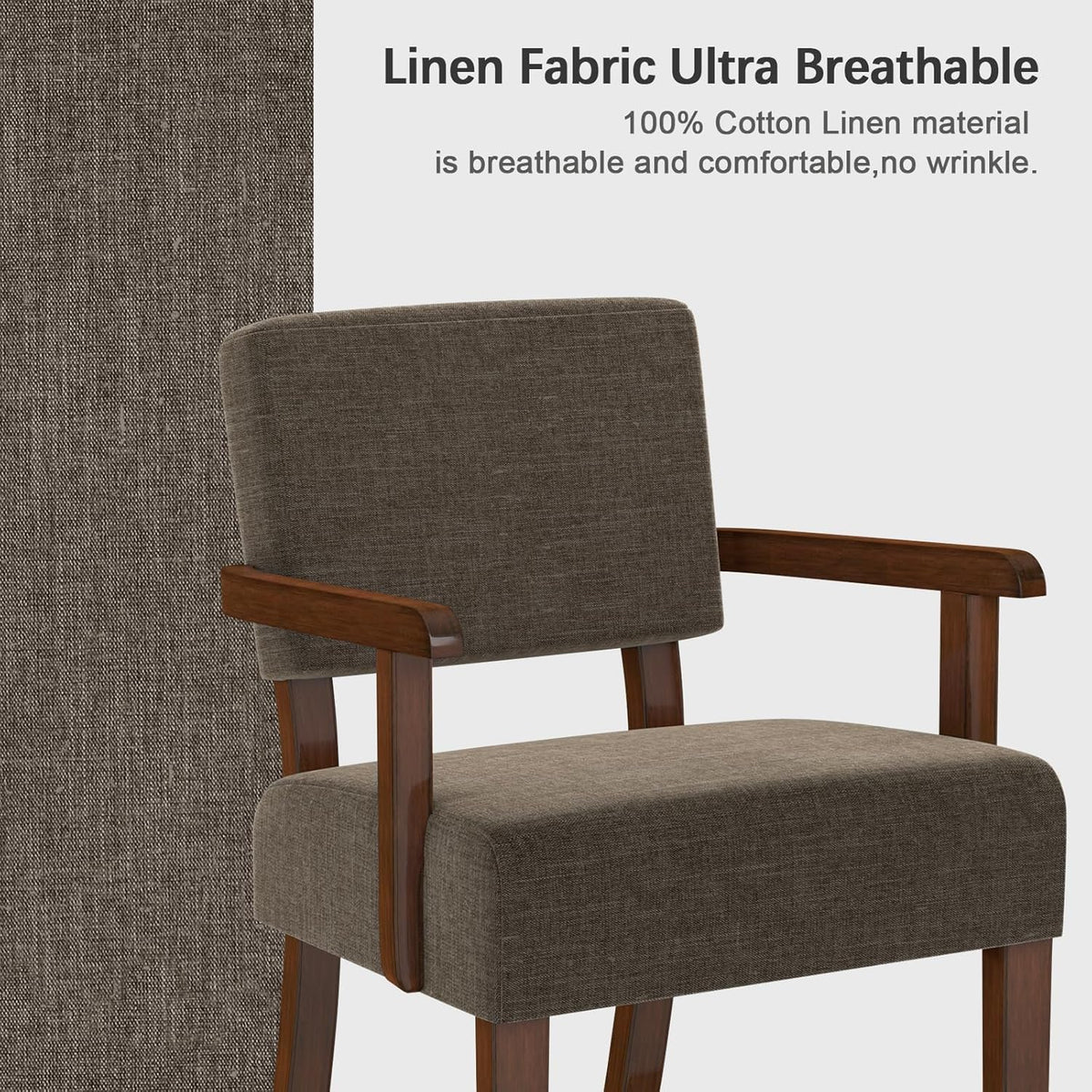 Accent Chair, Living Room Chairs Oversized with Soft Seat and Armrests for Dinning Bedroom Reading