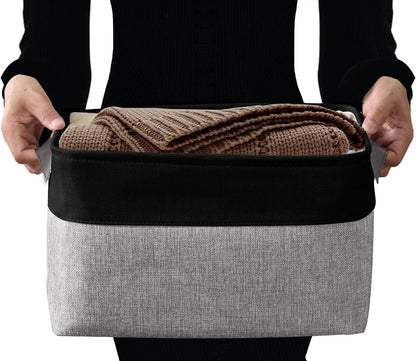 DECOMOMO Storage Baskets for Shelves - Fabric Closet Organizers and Storage Bins, Perfect Baskets