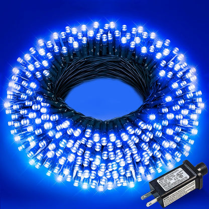 Christmas Lights Outdoor, 66FT 200 LED Christmas String Lights with 8 Modes Waterproof, Connectable