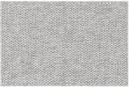 CAMILSON Easy Jute Rug 2x3, Indoor Outdoor Gray Color Farmhouse Area Rugs for Living Room and