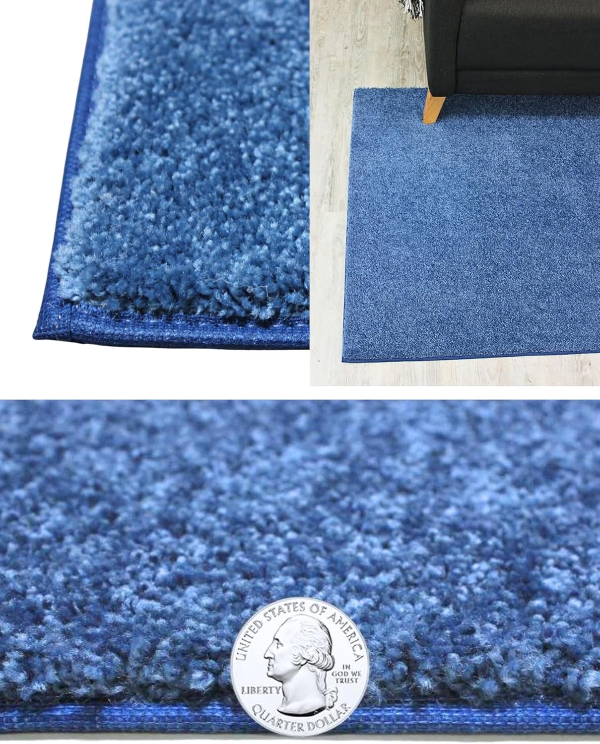 KOECKRITZ Soft and Colorful Kids Classroom Area Rugs (Passes Flammability Pill Test) Many Sizes and