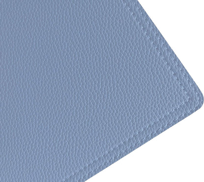 Faux Leather Placemats, PU Table Mats, Set of 4, Waterproof, Stain Resistant, Heat Resistant