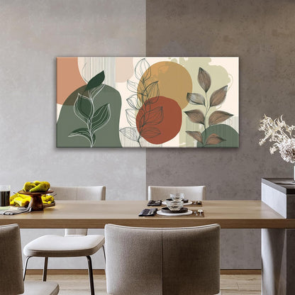 Tsomzxng Abstract Boho Wall Art Century Modern Canvas Art Wall Decor Artwork Abstract Wall Decor