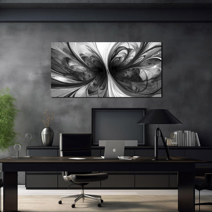 Black and White Pictures for Wall Abstract Art Wall Decor for Living Room Bedroom Office Wall Art