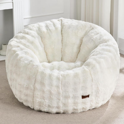 Hobestluk Bean Bag Chair Oversized Bean Bag Chair for Adults Donut-Shaped Large Bean Bag with