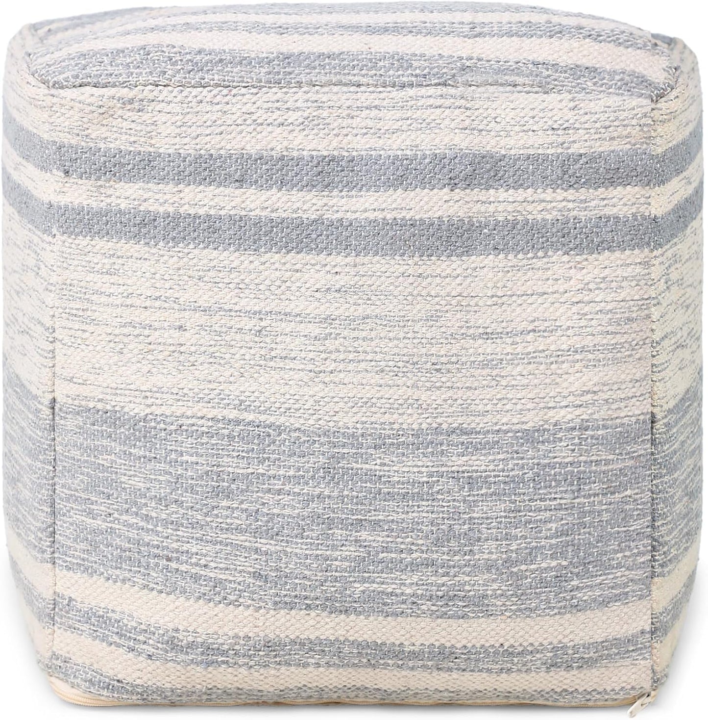 REDEARTH · Tufted Pouf Ottoman with Filler Textured Storage Cube Bean Bag Pouffe Footrest for