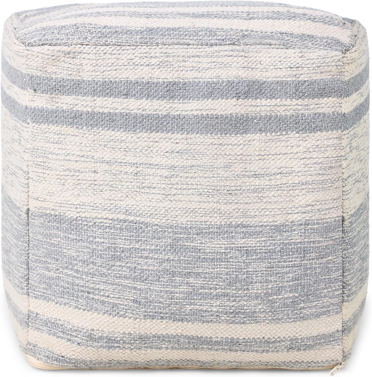 REDEARTH · Tufted Pouf Ottoman with Filler Textured Storage Cube Bean Bag Pouffe Footrest for