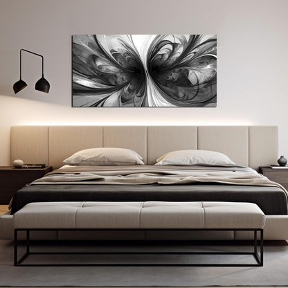 Abstract Wall Art for Living Room Black and White Pictures Wall Art Bedroom,Home Office Wall Decor