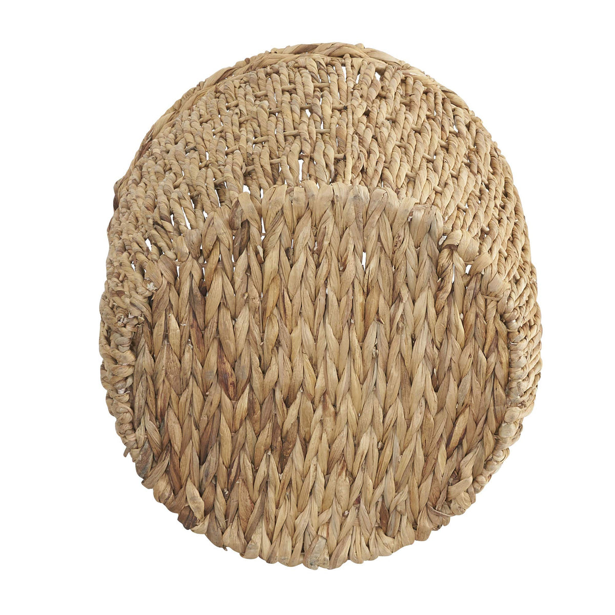 Household Essentials Tall Wicker Floor Basket, Woven Decorative Basket with Handles, Handmade