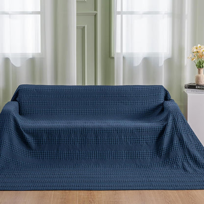 PHF Cooling Waffle Blanket California King Size, Lightweight 60% Rayon Derived from Bamboo & 40%