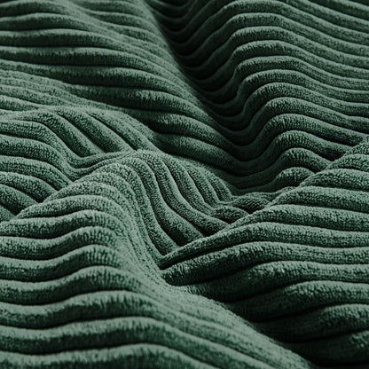 Fancy Homi Set of 2 Dark Green Long Lumbar Decorative Throw Pillow Covers 16x24 Inch for Living