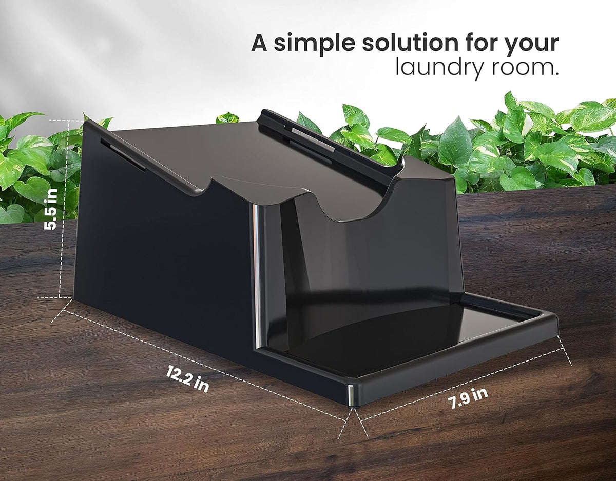 TidyFriend Liquid Laundry Detergent Holder Stand with Drip Tray & Rubber-Grip Feet, Stand for