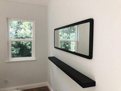 joelsantiques - 72 Inch Wooden Floating Shelves for Wall - 72x6x2 in - Made of Natural Wood - Long