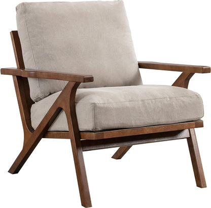 chairus Mid Century Accent Armchair Modern Upholstered Lounge Chair Compfy Leisure Arm Chair for
