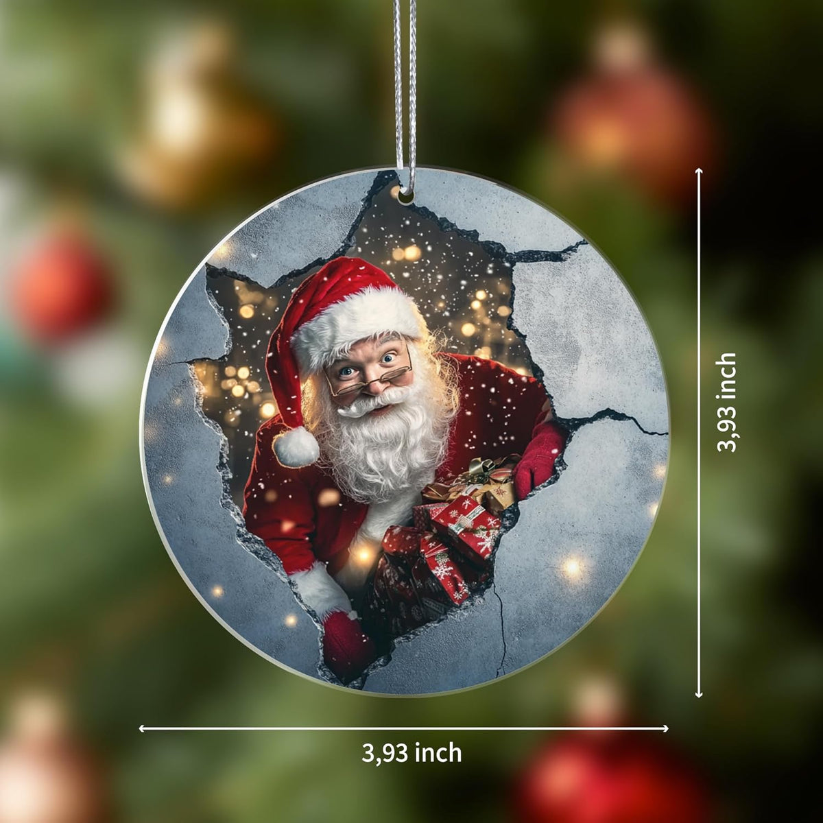Jabihome Christmas Ornaments 2025, Exchange for Women, Men, Collectible Dated Year Ornaments for