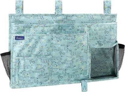 Surblue Bedside Caddy Hanging Bed Organizer Storage Bag Pocket for Bunk and Hospital Beds, College