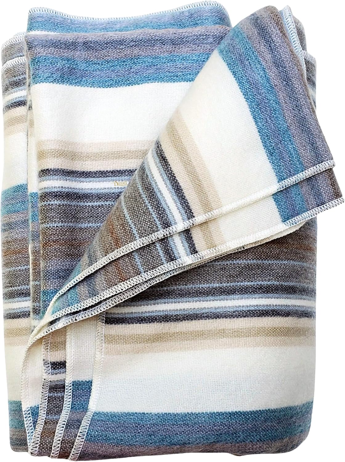 Alpaca Wool Throw Blanket | Super Soft, Lightweight, Breathable and Hypoallergenic | Non-Itchy or