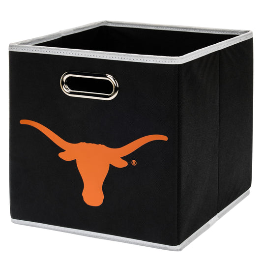 Franklin Sports NCAA Storage Bin - Cube Organizer - Texas