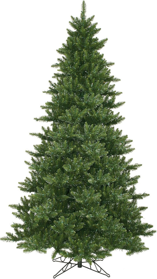Vickerman 8.5' Tall Camdon Fir Artificial Christmas Tree, Unlit - Faux Christmas Tree - Seasonal