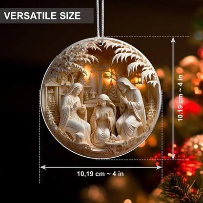 Jabihome Christmas Ornaments 2025, Exchange for Women, Men, Collectible Dated Year Ornaments for