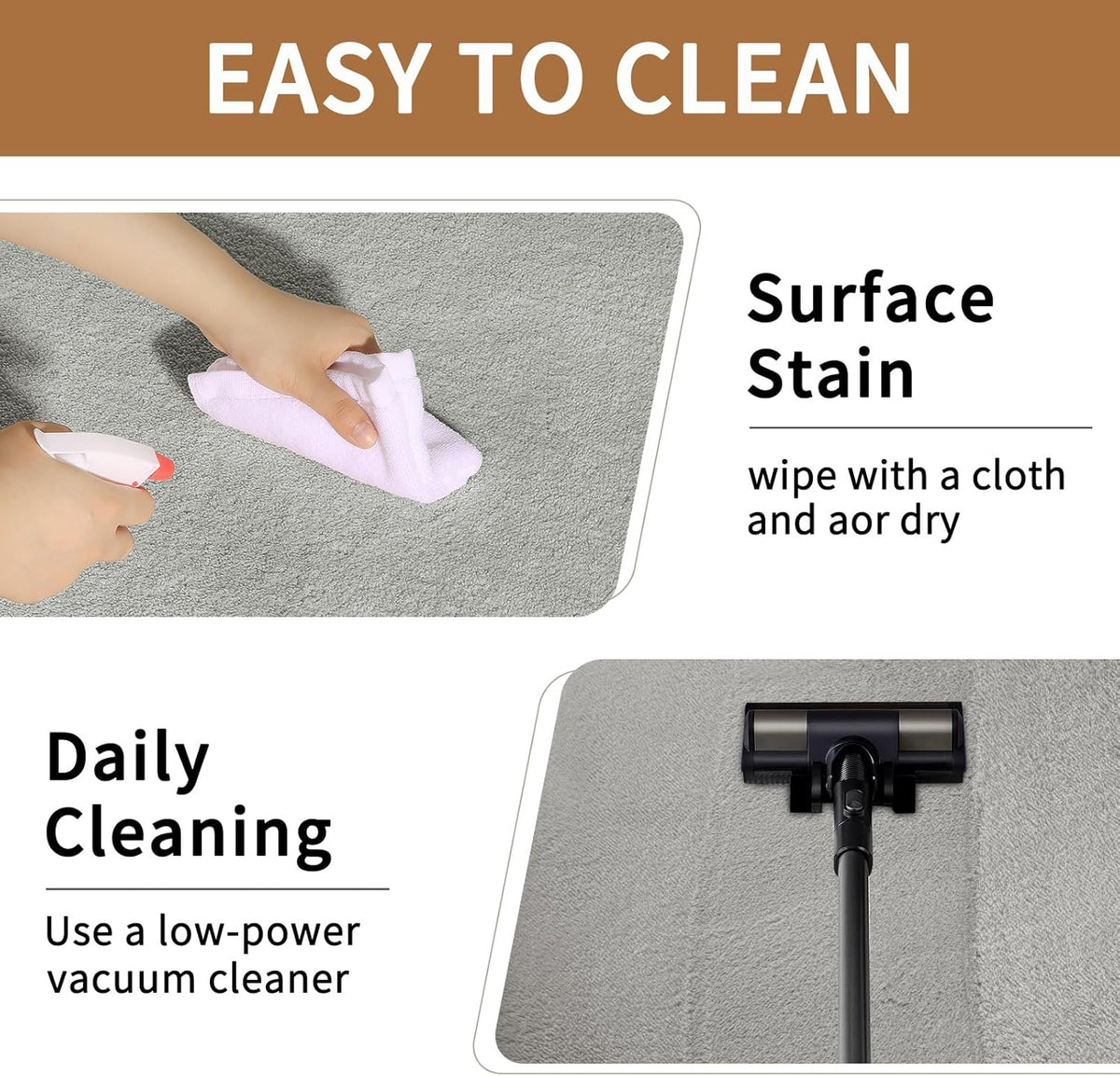 Sour Lemon 9x12 Area Rugs for Living Room, Soft Large Area Rug Fluffy Rugs for Bedroom，Machine