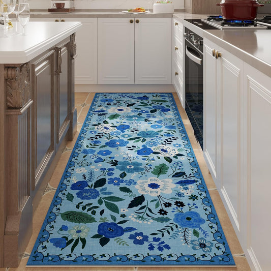 Runner Rug for Hallways Kitchen Rug Non Slip 2'x 6' Washable Runner Rugs with Rubber Backing Soft