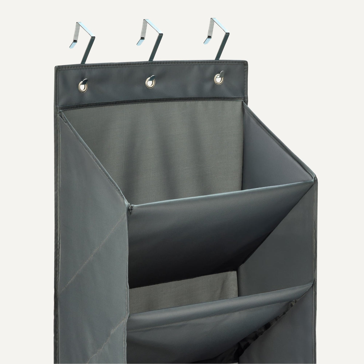 Amazon Basics 8 Tier Over the Door Shoe Organizer, Large Capacity Space Saving Hanging Shoe Storage