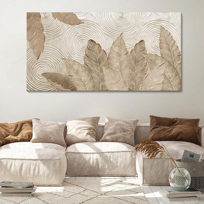 Minimalist & Modern Art for Bedroom Decor Framed Abstract Artwork for Walls Neutral & Contemporary