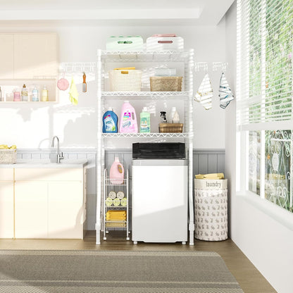 Ulif U8 Laundry Room Storage Organizer, Over The Washer and Dryer Storage Shelves for Laundry