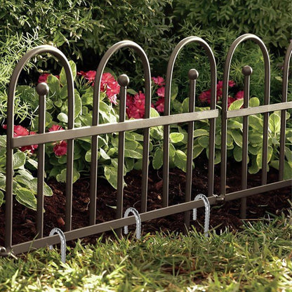 AAGUT Rebar Stakes 32 Pack 12'' Ground Stakes 3/8" Heavy Duty J Hook Anchors, Plant Support Garden