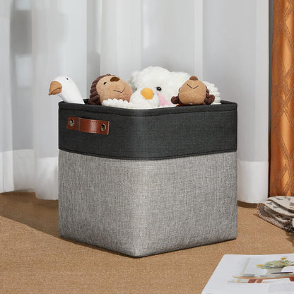 DULLEMELO 11x11 Cube Storage Bins for Cube organizer, Foldable Cube Storage Bins Baskets for