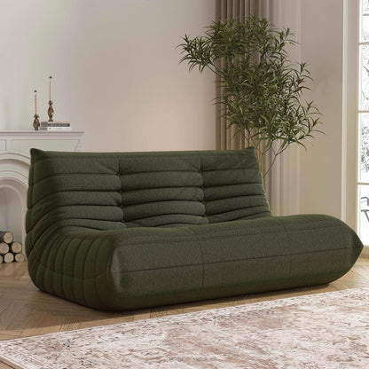 Bean Bag Chair, Loveseat Fireside Chair Bean Bag Sofa Large Bean Bag Chair for Adults, 2 Seater