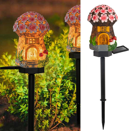 Dazzle Bright Solar Mushroom Lights Fairy Garden Lights for Home Decor Outdoor Decorative Stakes