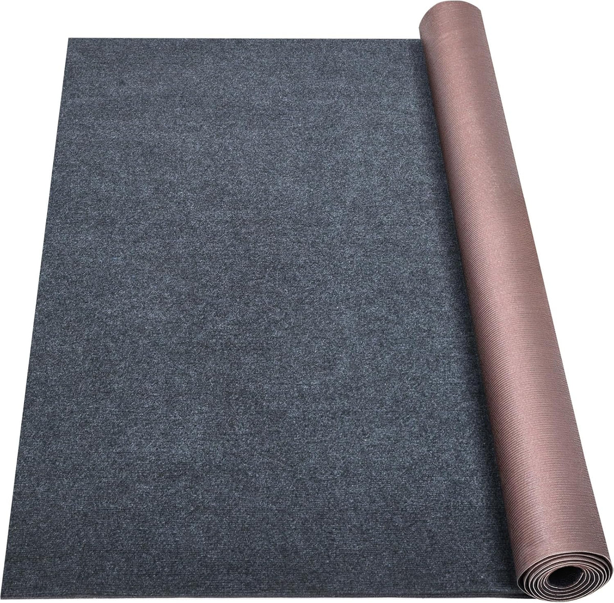 Marine Carpet,6 FT x 23 FT Dark Gray Indoor Outdoor Carpet 0.2" Thick Boat Carpet with Water-Proof
